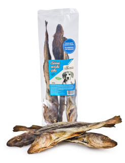 Sušená morská šťuka 1kg/ mix ryb 20-40cm/