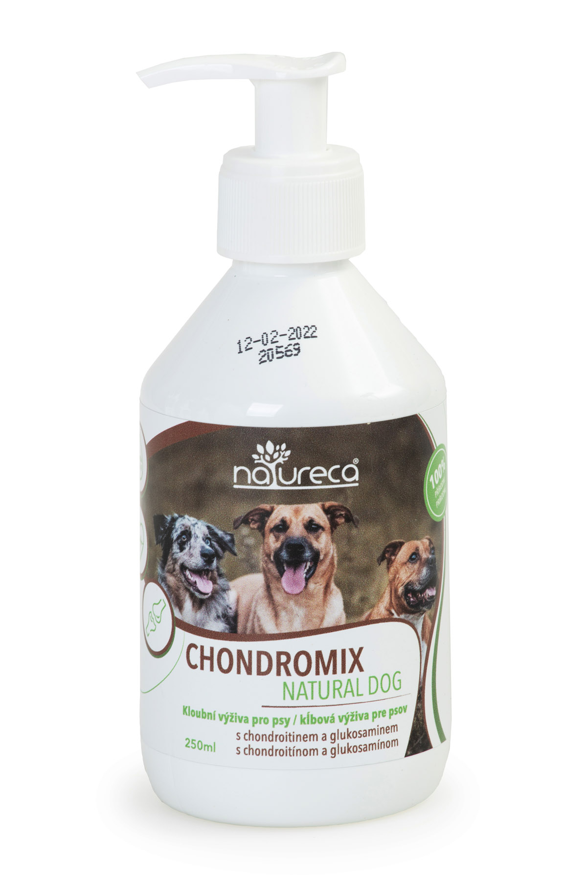 Chondromix Natural Dog 250ml, klbová výživa, EXPIRÁCIA 19-11-2026