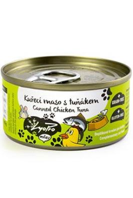 Lyopro CAT konz. Kuřecí maso s tuňákem 85g !!!EXPIRACE 06-10-2025 !!!