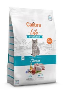 Calibra Cat Life Sterilised Chicken 6kg+DÁREK kapsička Sterilised Liver 100g