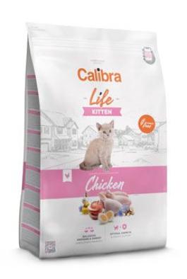 Calibra Cat Life Kitten Chicken 6kg+DÁREK kapsička Kitten Turkey & Chicken100g