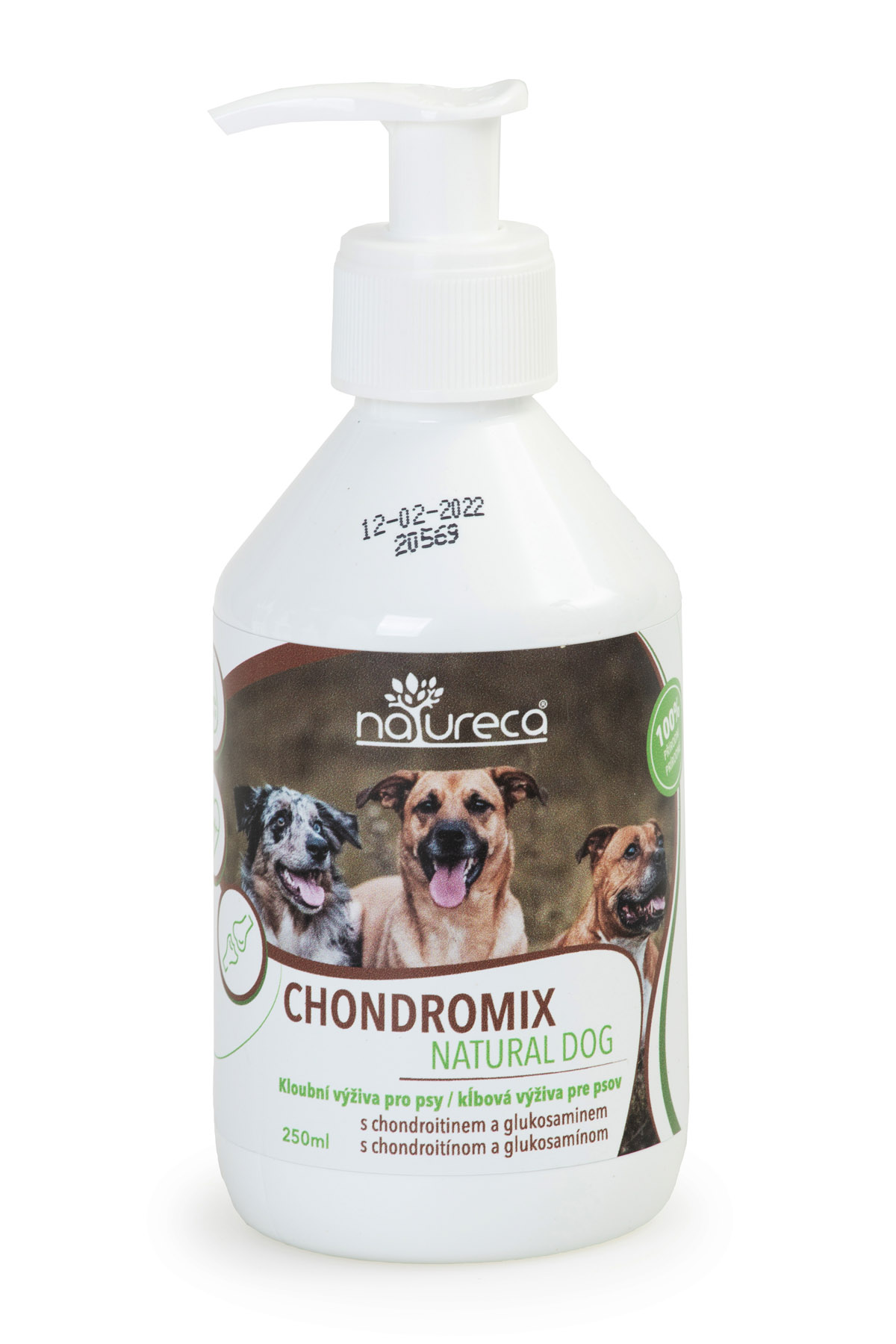 Chondromix Natural Dog 250ml, klbová výživa