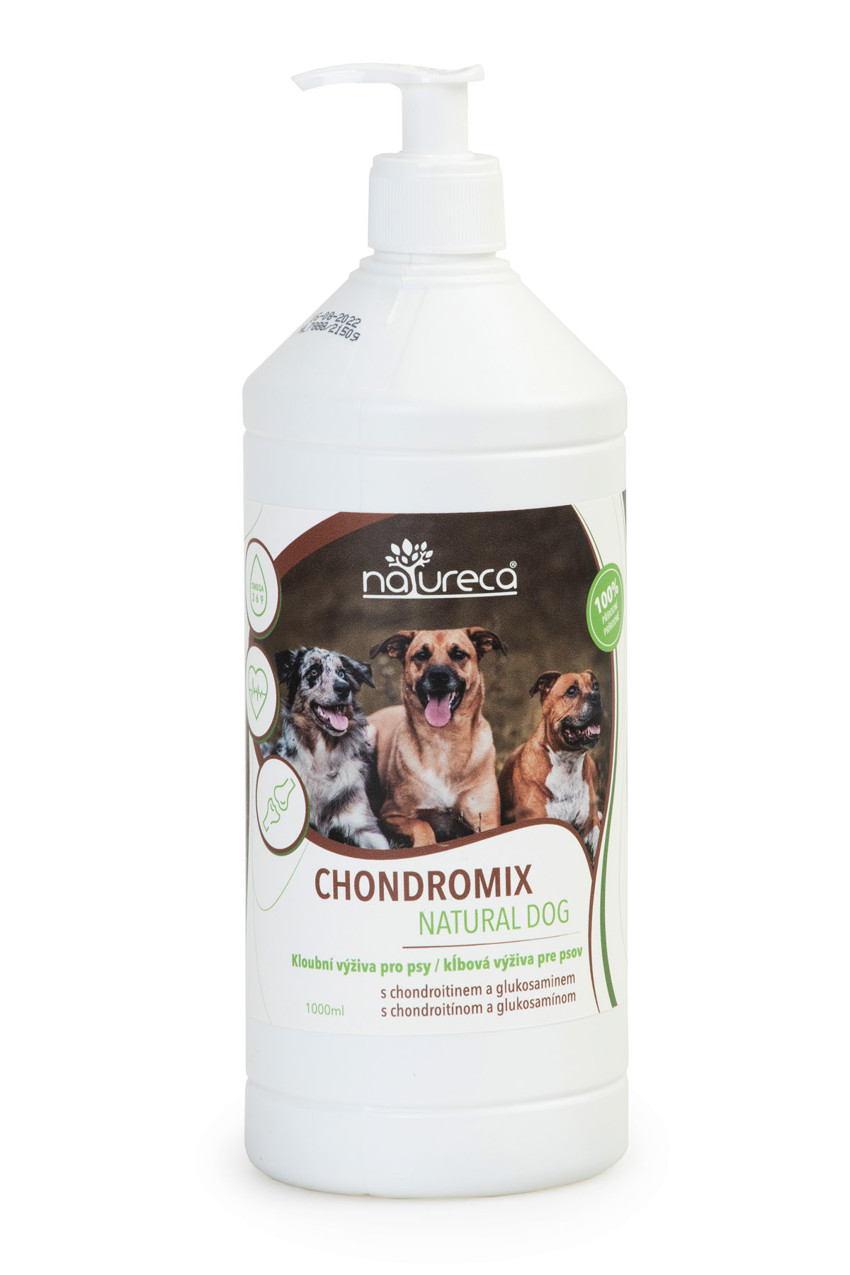 Chondromix Natural Dog 1000ml, klbová výživa 