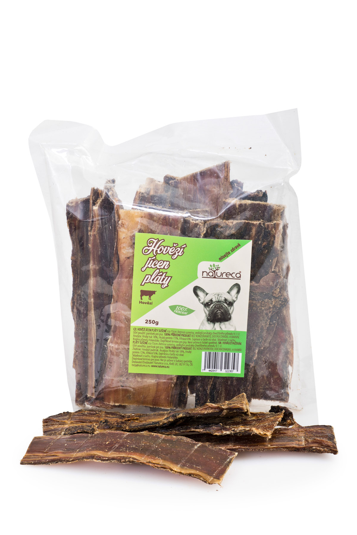 Hovädzí pažerák pláty sušené 250gr