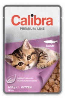 Calibra Cat  kapsa Premium Kitten Salmon 100g