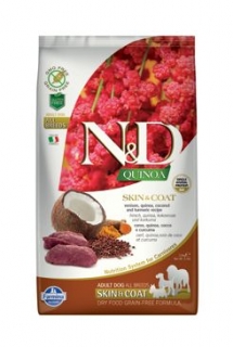 N&D GF Quinoa DOG Skin&Coat Venison & Coconut 2,5g