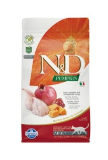 N&D GF Pumpkin CAT Quail & Pomegranate 300g
