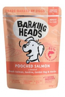 BARKING HEADS Pooched Salmon kapsička 300g